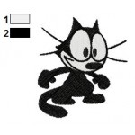 Felix the Cat 03 Embroidery Design